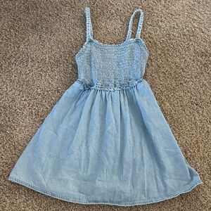 EUC American Eagle Outfitters Denim Open Back Dress